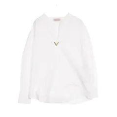 Valentino ヴァレンチノ ゴールドVロゴ ブラウスのサムネイル