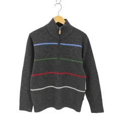 バラクータ BARACUTA ハーフジップ ウールニットプルオーバー メンズ import：M のサムネイル