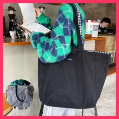 ★スタッフおすすめ★キャンバス トートバッグ リバーシブル 表裏のリバーシブルで使用できるキャンバストートバッグです。 上品　おすすめ おしゃれ　★売れ筋★　人気 高見え　高級感