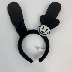 Disney ディズニー オズワルド カチューシャ ブラック Fサイズ メンズ レディース 古着