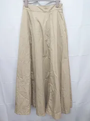 ◇ Θ Dickies ディッキーズ TCツイルフレアロングスカート サイズM ベージュ系 レディース E  【1507100016225】のサムネイル
