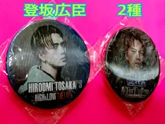 【登坂広臣】缶バッジ2種　　high&low   METROPOLIZ