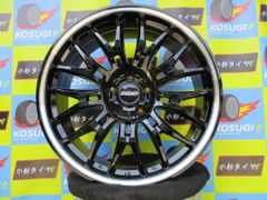 40系ヴェルファイアなどに　レイズ　ホムラ２×９BD 8.5J-20 5H120 +45 グロッシーブラック♪展示未使用品で程度良好です！