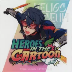 【中古】キャラカード グレイ・リヴァース クリアカード 「エリオスライジングヒーローズ HELIOS MUSEUM～エリオスミュージアム～」 入場特典