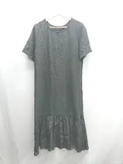 ◇ ⊂ DAZY デイジー 半袖 ロング ワンピース サイズM ブラック レディース E  【1409240033929】