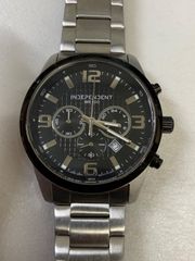 R7-3325 INDEPENDENT J552 クロノグラフ 腕時計 ブラック - メルカリ