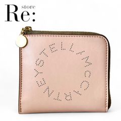 『STELLA MCCARTNEY』ロゴ パーフォレーション カード ホルダー 未使用保管品】Stella McCartney ロゴ パーフォレーション