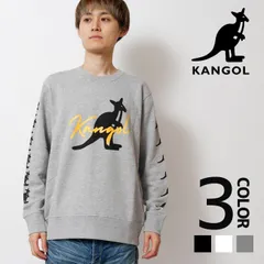 カンゴール プリントクルースウェット メンズ 長袖 スエット トレーナー