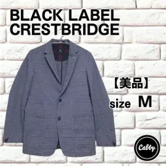 【美品】BLACK LABEL CRESTBRIDGE　ブラックレーベルクレストブリッジ　シアサッカー ジャケット　サイズM