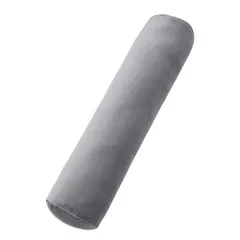 もちもち 気持ちいい抱き枕 枕 長い ロング 120cm クッション 円柱形 抱き枕 グレー Home カバー付き Baibu ふんわりボア生地