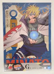 BANDAI SPIRITS 이치 반 쿠지 NARUTO-나루토- 질풍전 닌노 인연 G상 파풍 미나토 클리어 포스터