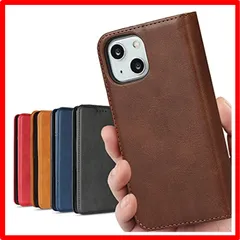 【セール中】 iPhone 13_レトロ ダークブラウン iPhone13 ケース 手帳型 アイフォン13 ケース アイホン 13ケース iPhone 13 ケ