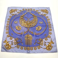 カ*ネ様 HERMES シルクスカーフ 馬と装飾デザイン　90cm×90cm カ*ネ様 HERMES シルクスカーフ 馬と装飾デザイン 90cm×90cm - メルカリ
