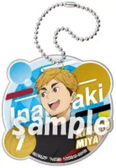 【中古】キーホルダー 宮侑 「ハイキュー!! 掃除 デコレートアクリルキーホルダー」