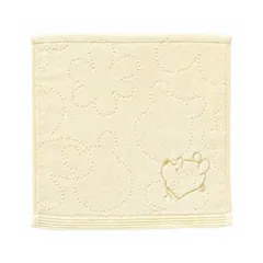 【メール便】くまのプーさん ディズニー キャラクター ミニタオル ミニタオル シンプル イエロー プレゼント 男の子 女の子 ギフト