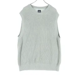 GAP ギャップ ニットベスト M グレー メンズ 古着