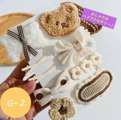 ◎送料無料◎ヘアピン　ヘアアアクセサリー　くま　花　リボン　ふわもこ　韓国