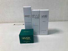 【★38-373】■未使用■HAAB オールインワンゲル プラセンタパウダー トナークレンジングウォーター セット（0341）