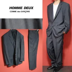 COMME des GARÇONS HOMME DEUX シルクスーツ Comme des Garçons Homme Deuxのブラック ペイズリー テーラード