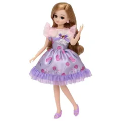 タカラトミー 『 リカちゃん ドレス LW-03 スウィートチェリー 』 着せ替え お人形 おままごと おもちゃ 3歳以上 玩具安全基準合格 STマーク認証 Licca TAKARA TOMYのサムネイル