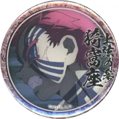 【中古】バッジ・ピンズ 猗窩座(左向き/怒り) 「鬼滅の刃 無限列車編・遊郭編 キャラクター絵巻カフェ in ufotable Cafe×マチ★アソビCAFE 第二期 44mmくじ引き缶バッジ(猗窩座)」