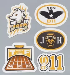 【中古】シール・ステッカー ジャック・ハウル ステッカーセット 「ディズニー ツイステッドワンダーランド」 ジャックの誕生日記念グッズ