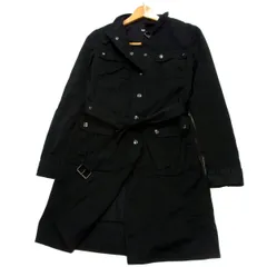 ■DKNY スタンドカラー デザインコート 美シルエット 秋物 ダナキャランニューヨーク レディース