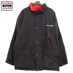 90s vintage TOMMY HILFIGER ナイロン ダウンジャケット メンズ 表記XLサイズ