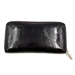 【美品】LOUIS VUITTON　ルイヴィトン　M93522　ヴェルニ　アマラント　長財布　ウォレット　ジッピーウォレット　パープル