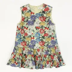 72a15 《美品》 ADEAM アディアム 23SS フラワーノースリーブ ミニ  