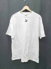 ◇ puma プーマ オーバーサイズ 半袖 Tシャツ サイズXS ホワイト メンズ P  【1405230002050】