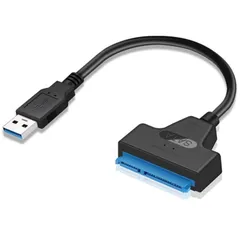 【在庫セール】変換 外付け SSD/HDD 2TB USB3.0 コネクタ コンバーター SATA3 高速 5Gbps ハードディスク SATAケーブル SSD/HDD用 2.5インチ 変換アダプター ポータブル 3.0 USB SATA サムコス