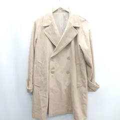 ◇ ⊇ COMME CA ウール混合 長袖 コート サイズ9 ベージュ メンズ E  【1503050044554】