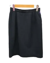 Fukuzo ベージュ　スカート　春夏　無地 リネンツイルプリーツスカート 49AV JUNKO SHIMADA｜クロス