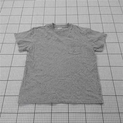 ◇ ⊂ Champion チャンピオン シンプル 半袖 Tシャツ カットソー サイズL ライトグレー系 レディース E  【1509100081050】