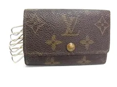 LOUIS VUITTON ルイヴィトン M62630 モノグラム ミュルティクレ6 6連 キーケース 鍵入れ メンズ レディース ブラウン系 DK1693