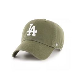 【新品・未使用】'47 6PANEL CAP (Dodgers CLEAN UP) OLIVE フォーティーセブン 6パネルキャップ (ドジャース クリーンアップ) オリーブ