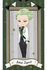 【中古】キャラカード セベク・ジグボルト 「ディズニー ツイステッドワンダーランド プレミアムバースデー2023 POP UP SHOP in アニメイト デフォルメカードコレクション(おめかしバースデー ver.)」