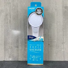 未使用 タカギ シャワーヘッド 節水 低水圧 キモチイイシャワー  JSB022 takagi 白 /92177在