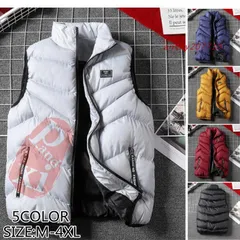 ダウンベスト 中綿ダウン 中綿ベスト キルティング ベスト メンズ 秋物 デザイン ファッション 秋 アウター 新作 。 ant4y207710