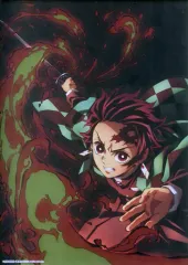 【中古】キャラカード 竈門炭治郎 特殊印刷イラストカード 「鬼滅の刃 全集中展」