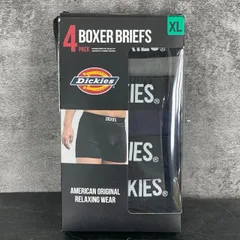 新品 ディッキーズ ボクサーパンツ 4枚組 XLサイズ ブラック2点 ネイビー1点 グレー1点　Dickies/300960