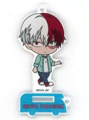 【中古】雑貨 轟焦凍 アクリルスタンドキーホルダー 「僕のヒーローアカデミア 雄英高校1年A組 バイト作戦～PLUS ULTRA! JOB TRAINING!～ ポップアップショップ」