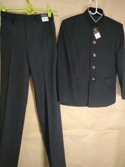 【新品】　155Aサイズ 160 160Aサイズ　標準学生服　学生服　上下セット 学ラン　詰め襟　詰襟  センチ　制服　中学校　高校