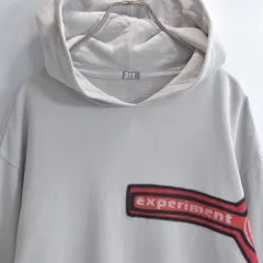 90〜00s ass アス グラフィックデザイン スターロゴ プルオーバー スウェットパーカー Y2K ストリート エアブラシ 星 グランジ グレー ヴィンテージ ビンテージ 古着 メンズ XL相当