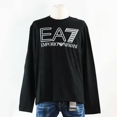 長袖Tシャツ EA7 EMPORIO ARMANI 6RPT04-PJFFZ-1200 エンポリオ アルマーニ 20代 30代 40代 50代  ブラック メンズ カジュアル おでかけ カジュアル プレゼント ギフト  紳士 イタリア 新品 秋 冬