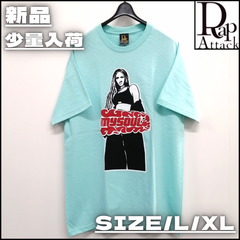 【新作】【RAP ATTACK／ラッブアタック・Break My Soul Tee（ライトグリーン）】ストリートファッション HIPHOP ラッパー B-BOY B-GIRL シティー ダンス ビヨンセ メンズライク 新品未使用 RASA25-ST007