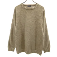 アイテムズアーバンリサーチ 長袖 セーター M グレージュ ITEMS URBAN RESEARCH ニット メンズ