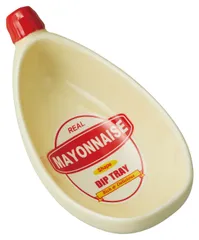 ＃ディップトレイ（マヨネーズ）　陶器製　小皿　豆皿　おてしょ