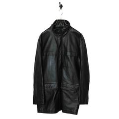 VINTAGE SHEEP LEATHER JACKET/L
